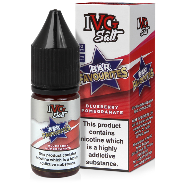 IVG SALT BAR FAVOURITE 10MG/20MG 10ML